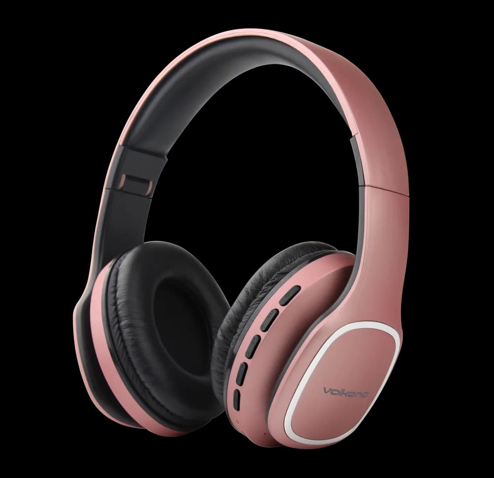 Volkano Phonic Bluetooth Headphones Rose Gold VK-2002GD