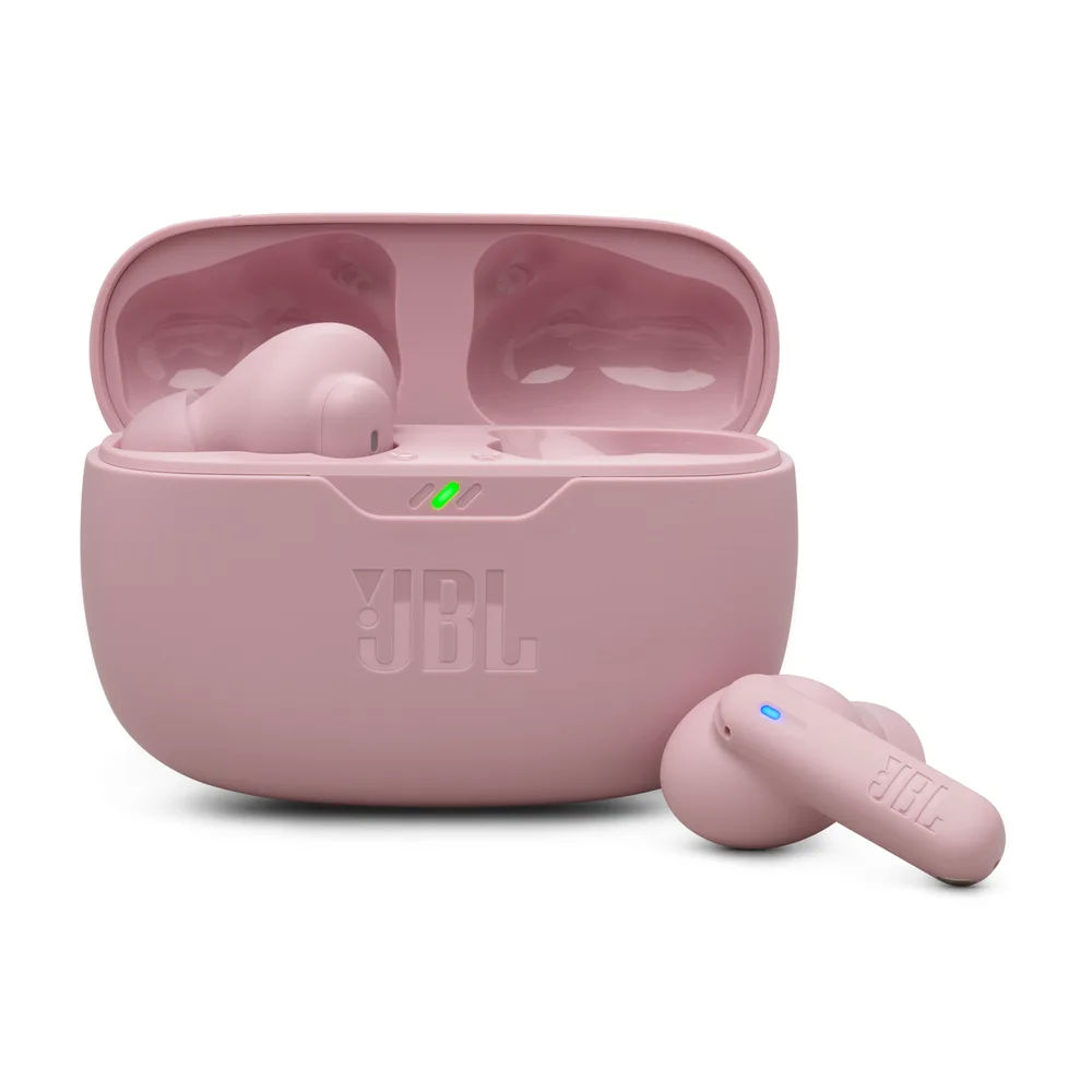 JBL Wave Beam 2 True Wireless Noise Cancelling Earbuds - Pink