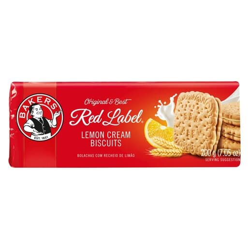 Bakers Lemon Creams 200g