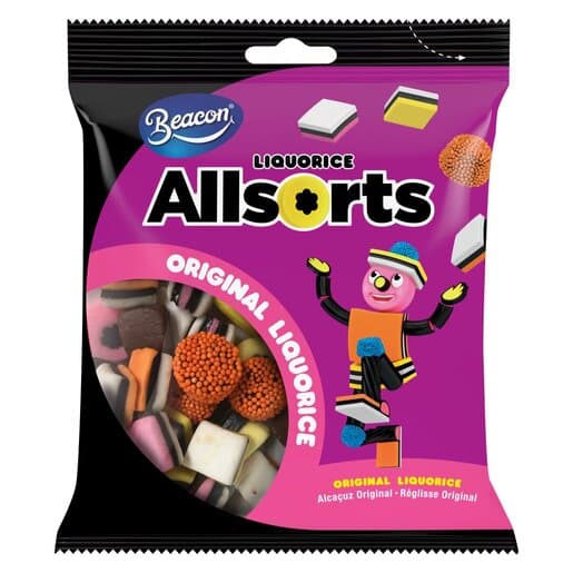 Beacon Liquorice Allsorts 350g
